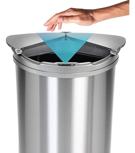 未使用 JOBSON(ジョブソン) 47L (45L) 自動開閉ゴミ箱 Amazon | JOBSON(ジョブソン) 賢いゴミ箱 ボディ本体/ゴミ箱 センサー